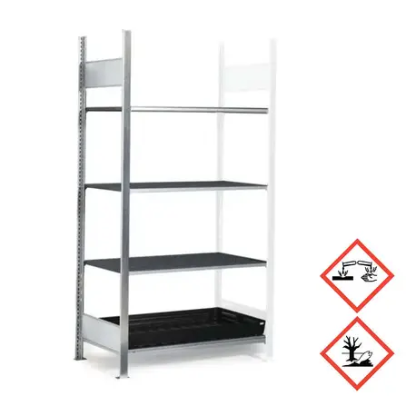 Kemikaliehylla GKG 1060 PRO med 4 lagerplan