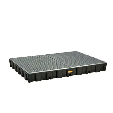 Arbetsgolv 250HD av PE med stålgaller, en sektion med mått 1600x1200x180 mm
