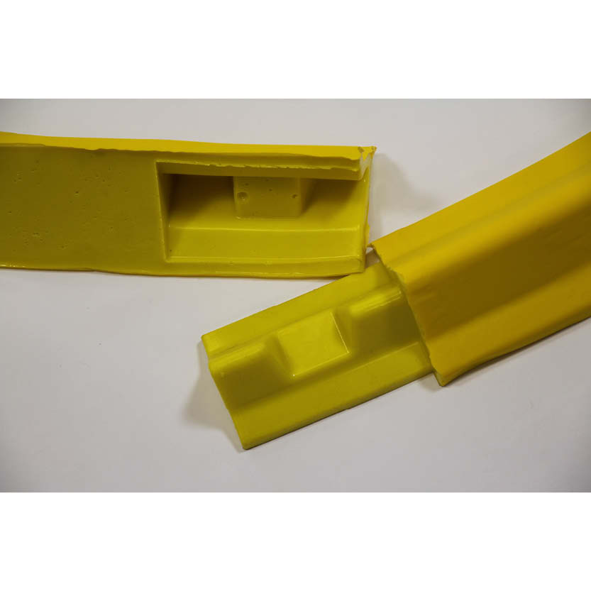 Spillbarriär flexibel, med två bärhandtag, höjd 5 cm - 3