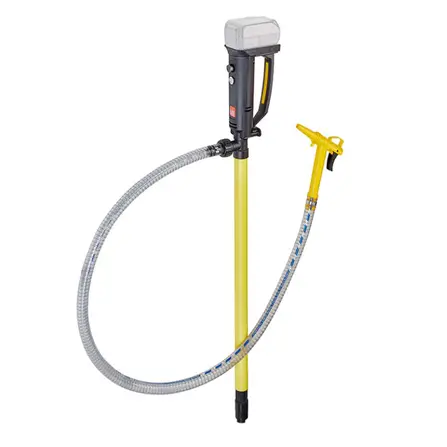 Batteridriven fatpump B2 PP-L, tre rörlängder