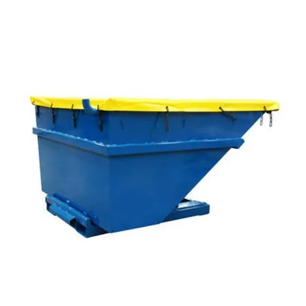 Kapell och ventilation till tippcontainer