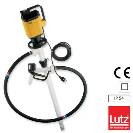 Fatpump pumpset 5, för koncentrerade alkalier och syror