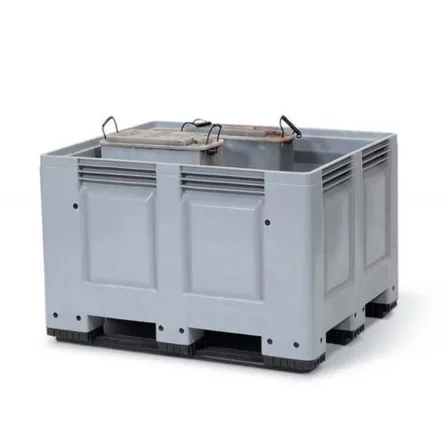 Pallbox 670 L för ADR-transport och farligt avfall, t.ex. uttjänta batterier