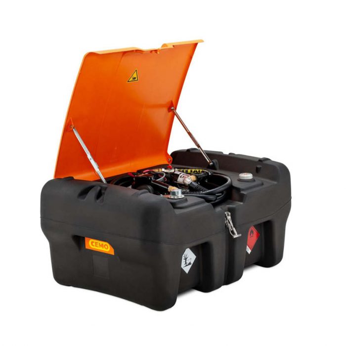 Mobil bensintank 330 L, 12V pump