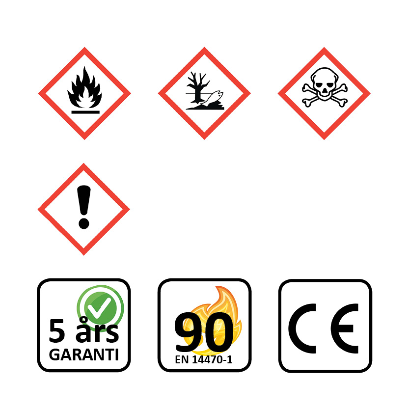 Brandklassat kemikalieskåp Wide-Scoper 81-10, tio hyllplan - Blå