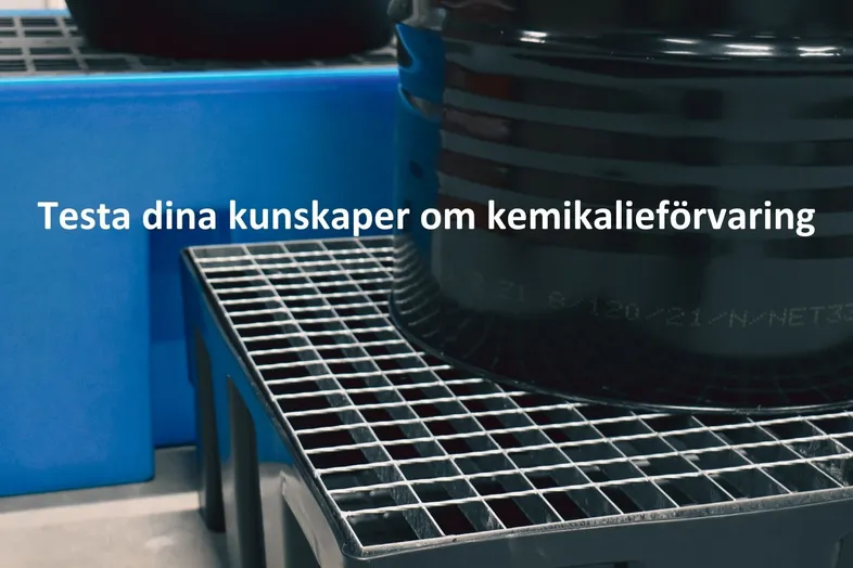 Bild till blogginlägg, testa dina kunskaper om kemikalieförvaring