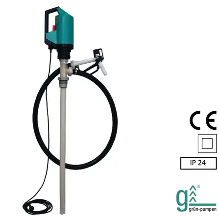 Pumpset SA, fatpump med varvtalsreglerad motor