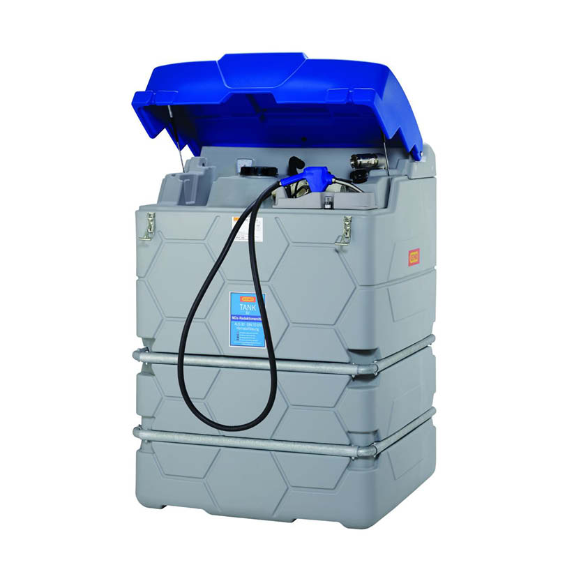 AdBlue tank CUBE 1500 L Basic utomhus, med lock