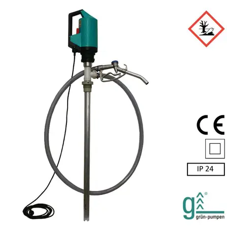 Pumpset Petro, fatpump med varvtalsreglerad motor