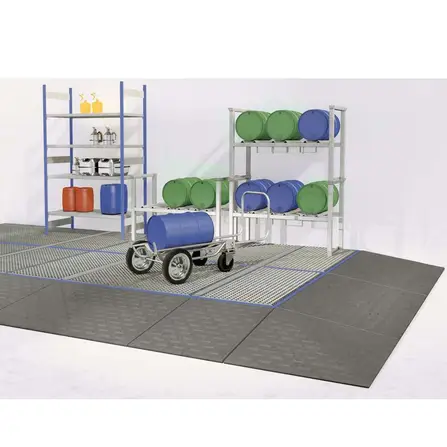 Arbetsgolv BK30.8 av PE, en sektion med mått 3000x790x150 mm