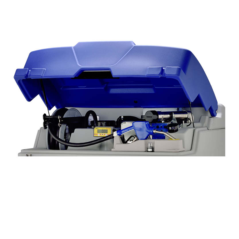 AdBlue tank CUBE 1500 L Premium Plus utomhus, med tankdata