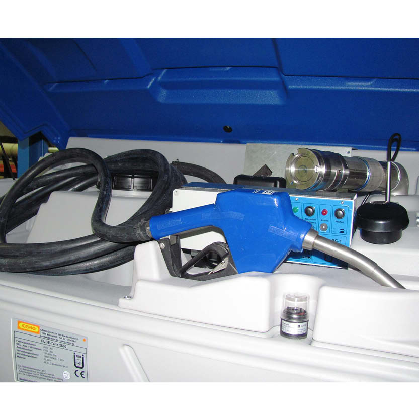 AdBlue tank CUBE 1500 L Basic utomhus, med lock