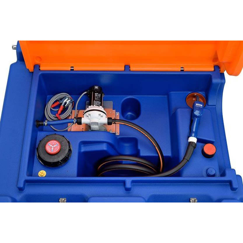 Mobil AdBlue tank 980 liter med pump, behållare med kranöglor och lock - 12V pump