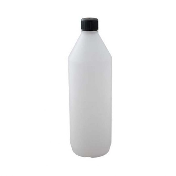 Plastflaska 1 L, transparent, UN- och livsmedelsgodkänd, 1296 st