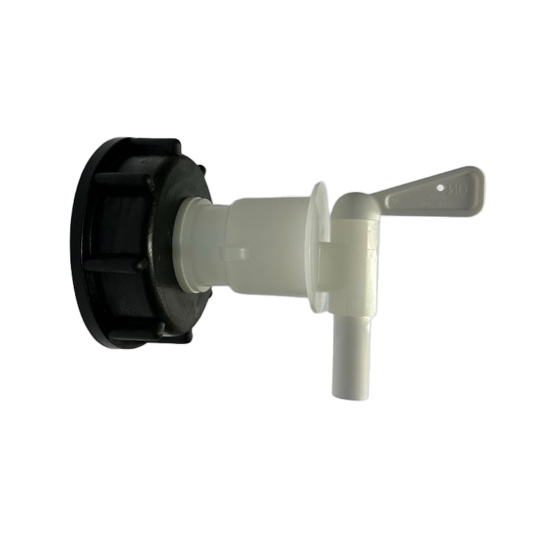 Tappkran med smal pip, passar 10 mm slang