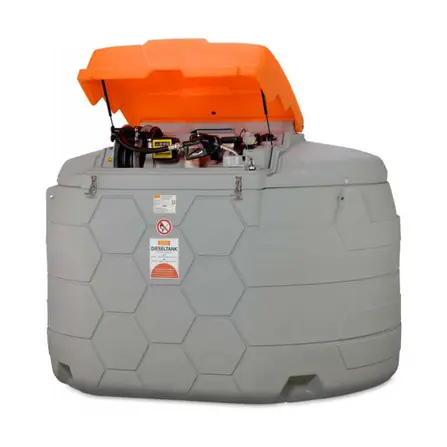 Dieseltank CUBE 5000 L Premium Plus 20 för utomhuslagring