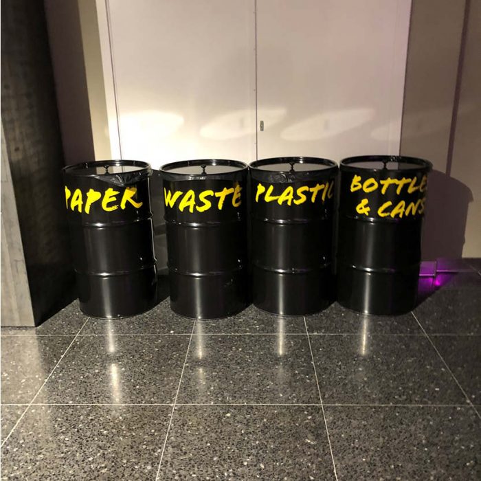 Plåtfat med logotryck