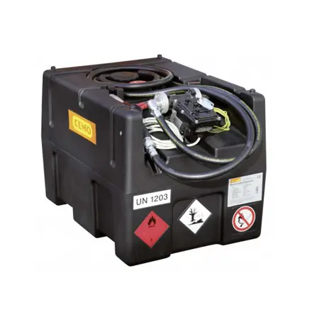 Mobil Bensintank 190 L med 12V pump, ATEX