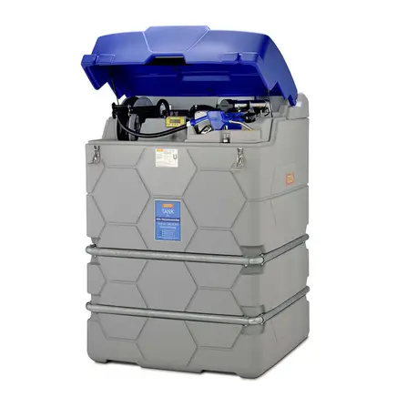 AdBlue tank CUBE 1500 L Premium Plus utomhus, med tankdata