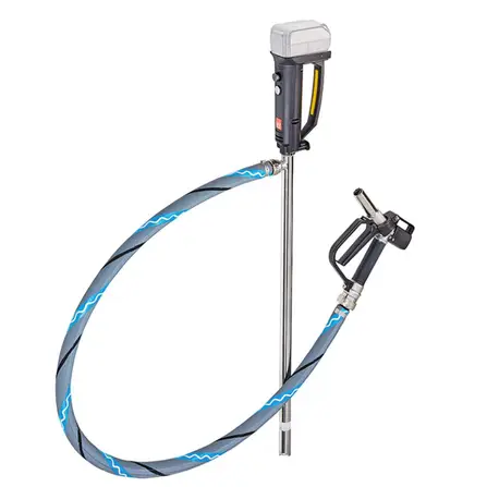 Batteridriven fatpump B2 SS, tre rörlängder