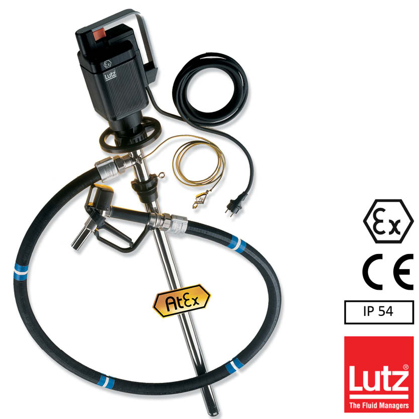 Fatpump pumpset 8, Ex-klassad för lättantändliga vätskor - 1200 mm