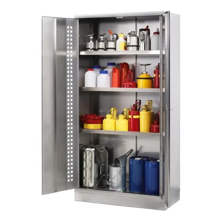 Miljöskåp Inox, av rostfritt stål